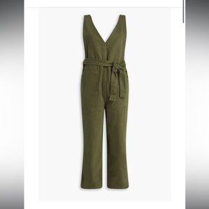 Alex Mill-Ollie cropped denim jumpsuit